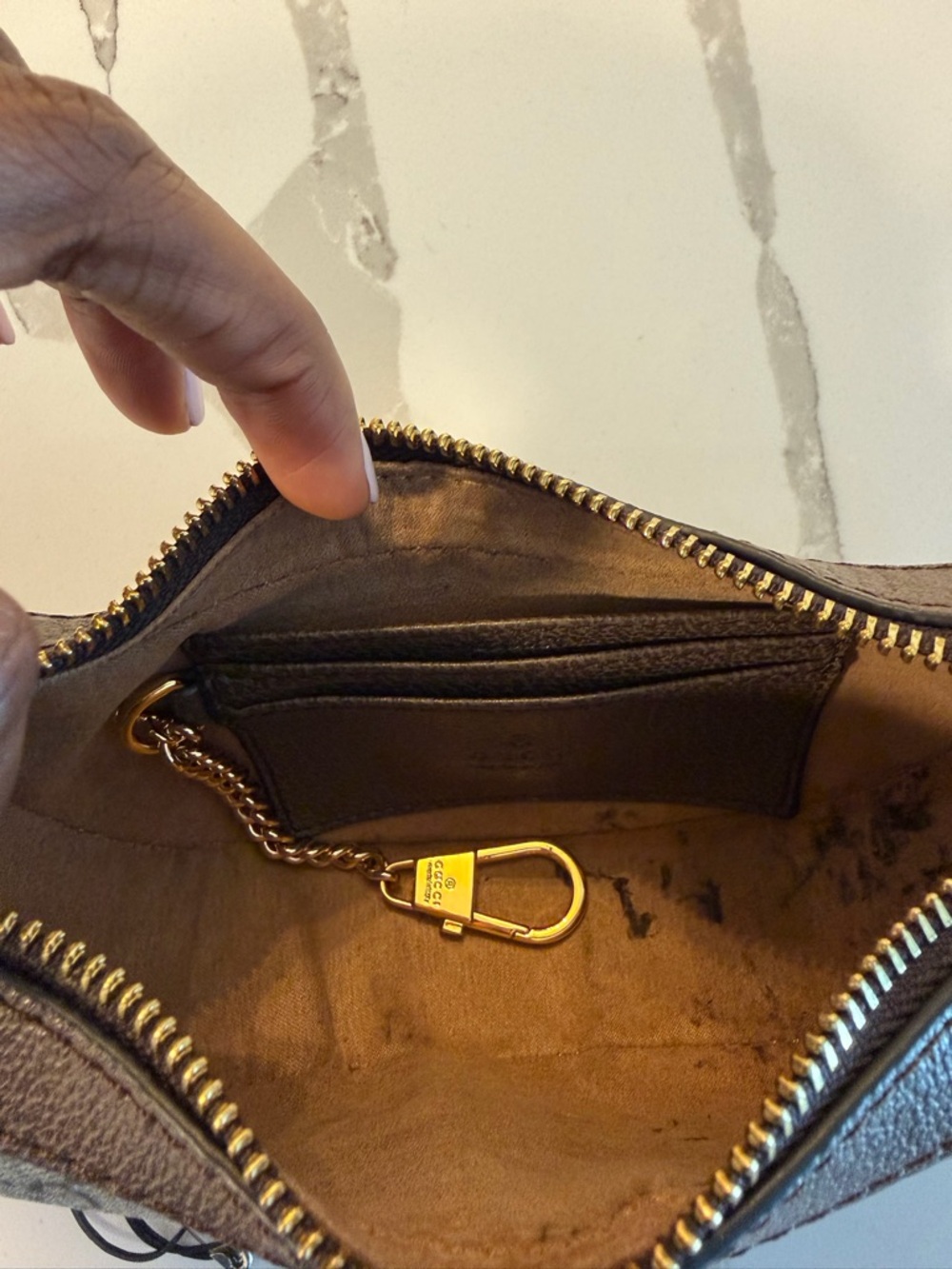 Gucci Canvas Mini Hobo Bag - Picture 6 of 7